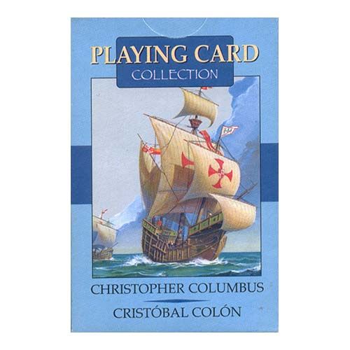 Chistopher Columbus playing card collection Lo Scarabeo Poker deck Cristobal Colon baraja cartas naipe historia 11
