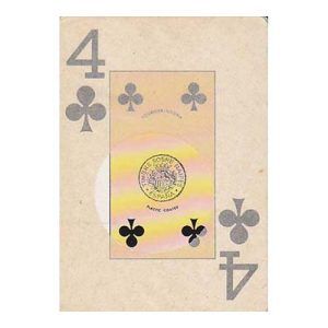 Circulo de Bellas Artes Baraja poker roja Heraclio Fournier Timbre negro coleccion Museo 12