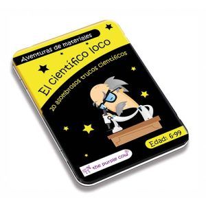 El Cientifico Loco Fournier 20 trucos cientificos The purple Cow Aventura de Materiales Crazy Scientist juego cartas 11