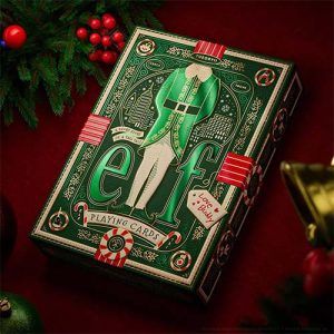 Elf playing cards Theory11 premium poker deck Warner bros film cinema baraja cartas naipe elfo magia 11