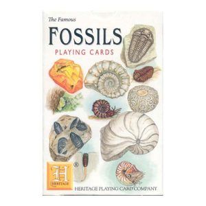 Fossils playing cards Heritage poker deck Fosiles baraja cartas didactica aprender fosil 11