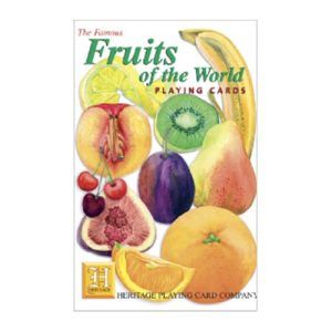 Fruits of the world playing cards Heritage poker deck fruit baraja cartas naipe Fruta frutas mundo aprender 11