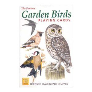 Garden Birds playing cards Heritage poker deck pajaros aves jardin baraja cartas aprernder 11