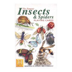 Insects and Spiders playing cards Heritage poker deck Instectos Arañas baraja cartas didactica aprender bichos 11