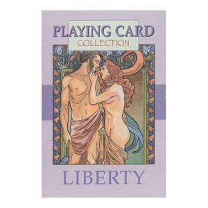 Liberty playing card collection Lo Scarabeo poker deck Mucha art arte baraja cartas naipe libertad 11