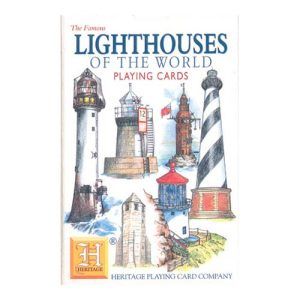 Lighthouses of the world playing cards Heritage poker deck Faros del mundo history historia baraja cartas aprender 11