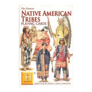 Native American Tribes playing cards Heritage The famous poker deck Tribus Nativas americanas indios baraja cartas naipe 11