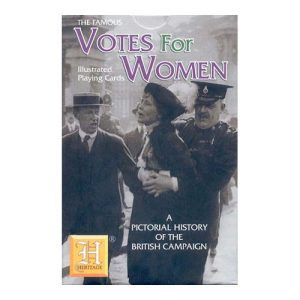 Votes for Women Heritage playing cards poker deck History British campaign 11