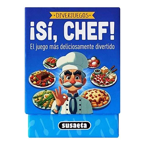 Diverjuegos Si Chef Susaeta cartas baraja naipe infantil cocina aprender cocinar platos ingredientes divertido 11