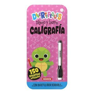 Divertipeques Dibujo y Borro Caligrafia escritura Susaeta actividades aprender pizarra borrable rotulador descubrir didactico 11