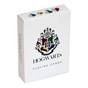 Hogwarts playing cards Cartamundi fantasy poker deck Warner Bros Houses baraja cartas Harry Potter 11