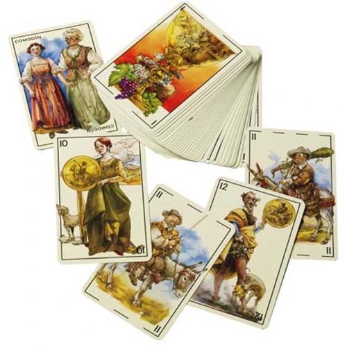 Baraja Don Quijote IV Centenario cartas naipe Maestros Naiperos Asescoin 2004 Vicente Arnas Hidalgo La Mancha Dulcinea 13