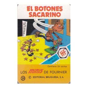 Minis el Botones Sacarino Fournier baraja Naipes Heraclio comic cartas naipe serie nostalgia editorial bruguera 11