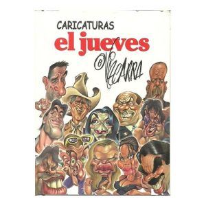 Baraja Caricaturas El Jueves Fournier española 40 cartas naipe Joan Vizcarra famosos actores cantantes cine 11