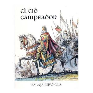 Baraja El Cid Campeador Fournier Naipes Heraclio Caja Burgos española cartas 900 aniversario muerte 11