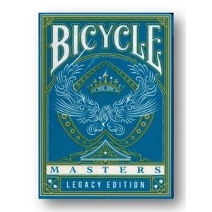 Bicycle Masters Legacy edition blue playing cards poker deck USPCC magic tricks The ellusionist rider back baraja cartas 11