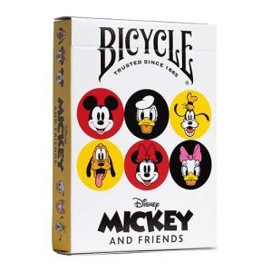 Bicycle Mickey and Friends Disney playing cards poker deck Mouse Donald Minnie Daisy Pluto Goofy magic baraja cartas 11
