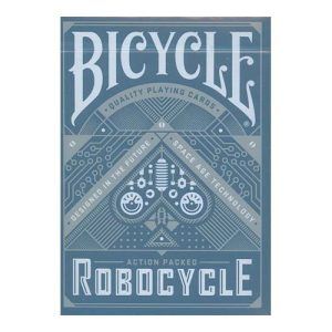 Bicycle Robocycle playing cards blue poker deck USPC magic tricks robot robots baraja cartas naipe magia 11