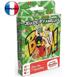 Jeu Familles Asterix Cartamundi 7 Gaulois Baraja Shuffle Obelix juego cartas cartes a jouer naipe infantil comic 11