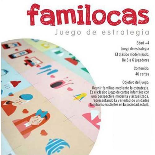 Juego estrategia Familocas Fournier Maridiamantes familias baraja cartas naipe educativo aprendizaje imaginacion 12