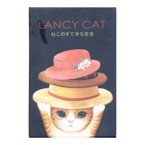 Lancy Cat playing cards poker deck Cats bridge baraja cartas naipe gato gatos japon black 11