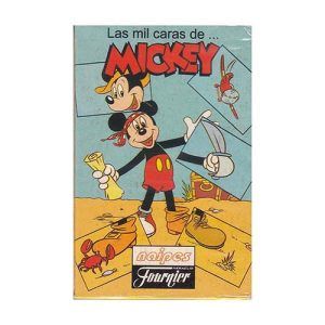 Las mil caras de Mickey baraja Fournier Naipes Heraclio Mouse cartas Disney puzzle juego 11