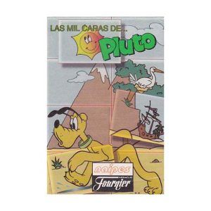 Las mil caras de Pluto baraja Fournier Naipes Heraclio cartas Disney puzzle juego 11