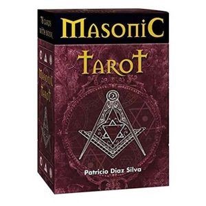 Masonic Tarot Lo Scarabeo 78 cards Book instructions Patricio Diaz Silva Masonico cartas libro baraja naipe 11
