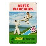 Minis Artes Marciales Fournier Naipes Heraclio mini baraja cartas naipe serie nostalgia deporte arte marcial 21 verde