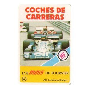 Minis Coches de Carreras Fournier barajas cartas Naipes Heraclio naipe serie nostalgia coche motor mini carrera 11