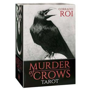 Murder of Crows Tarot Lo Scarabeo Corrado Roi 78 cards book Asesino cuervos baraja cartas libro naipe aprender 11