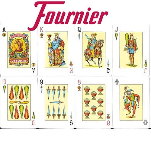 Pack Rabino estuche plastico Fournier barajas cartas naipe español poker rabinos remigio juego monos española 12