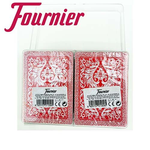 Pack Rabino estuche plastico Fournier barajas cartas naipe español poker rabinos remigio juego monos española rojas