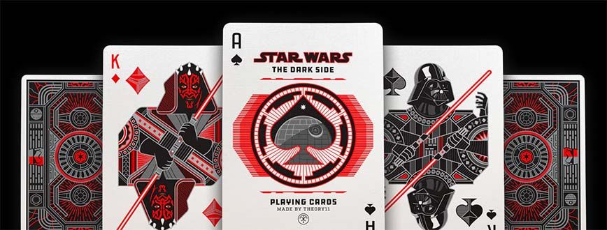 Star Wars Year of the Dark Side Theory11 playing cards poker deck Darth Vader Disney premium magic film cinema 16