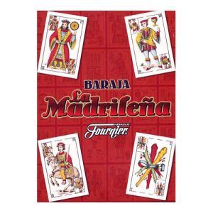 Baraja la Madrileña Fournier española reproduccion 1870 cartas naipe catalana Naipes Heraclio Castiza Madrid San Isidro 11