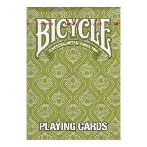 Bicycle Peacock green playing cards poker deck USPCC magic trick baraja cartas naipe pavo real verde 11