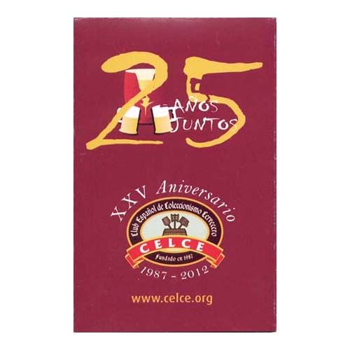 Club español coleccionismo cervecero baraja cartas naipe Cerveza XXV aniversario 25 años cerveza cervezas coleccion 11