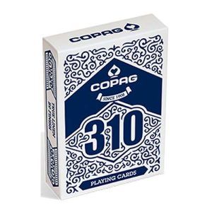 Copag 310 Slimline blue playing cards poker deck baraja cartas magia magic B9 finish Cartamundi azul 5411068410239 11