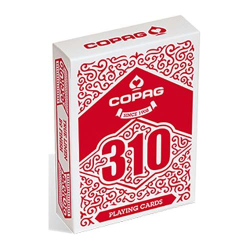 Copag 310 Slimline red playing cards poker deck baraja cartas magia magic B9 finish Cartamundi roja 5411068410222 11