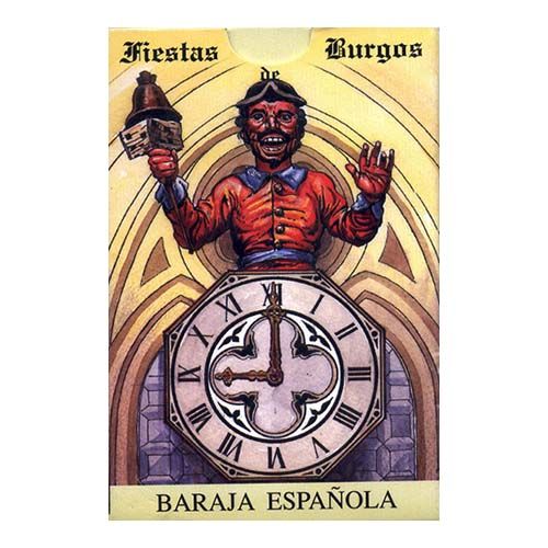 Fiestas Burgos Baraja española Ana Gallego Gama ayuntamiento cartas naipe Vicente Algora coleccion fiesta ciudad 11
