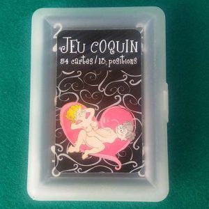 Jeu Coquin 54 cartes 13 positions jouer kamasutra playing cards baraja cartas posiciones aprender poker deck 11