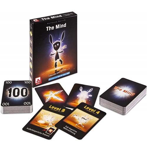 The mind Game NSV juego mesa cartas cooperativo mente Fournier Cartamundi Wolfgang Warsch desafio 13