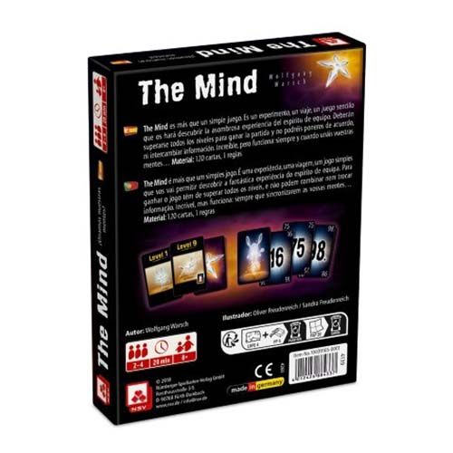 The mind Game NSV juego mesa cartas cooperativo mente Fournier Cartamundi Wolfgang Warsch desafio 15