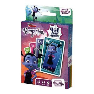 Vampirina Disney baraja Cartamundi playing cards Shuffle 4 in 1 card games Disney Junior juego 11
