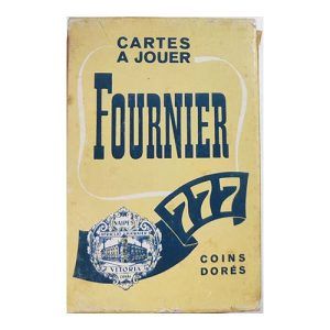 777 Fournier coins dores cartes a jouer