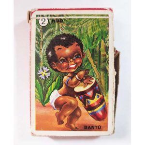 Baraja Familias 7 paises 1964 Fournier Naipes Heraclio cartas naipe original siete 1965 juego infantil indios chinos negritos 11