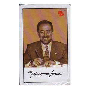 Baraja Gabino de Lorenzo PP Heraclio Fournier 40 cartas Partido Popular naipe juego mus reverso publicitario 11
