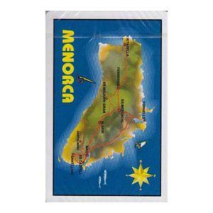Baraja Reverso Menorca Fournier bridge poker deck playing cards Spain cartas naipe turistica publicitaria 11