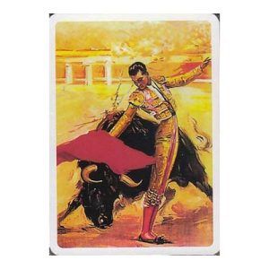 Baraja Reverso Taurino 1 Maestros Naiperos españoles naipe poker declk playing cards Alfa toros 11