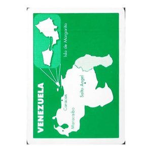 Baraja Turistica Venezuela Fournier Naipes Heraclio poker Azofranca America Caribe cartas naipe Turismo viajar 11